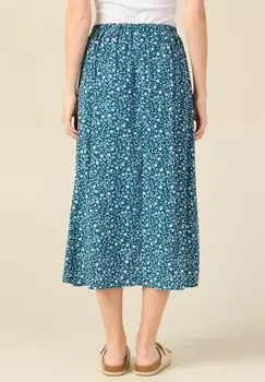 Широкая юбка в сборку BONOBO Jeans, синий