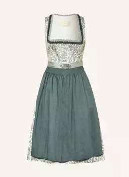 Широкая юбка в сборку Krger, зеленый