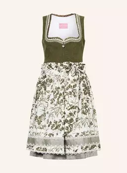 Широкая юбка в сборку Krger, зеленый