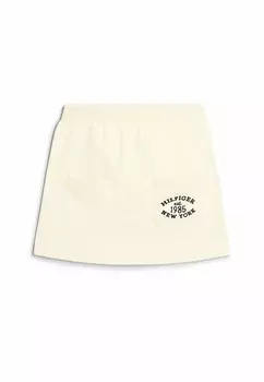 Широкая юбка в сборку MONOTYPE Tommy Hilfiger, бежевый