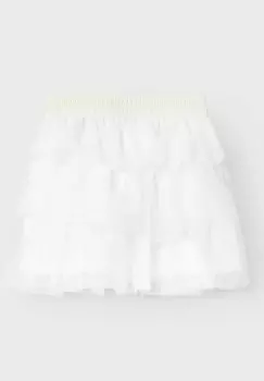 Широкая юбка в сборку Name it, кремовый