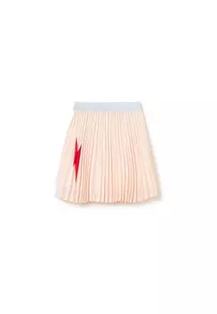 Широкая юбка в сборку OVS, оранжевый