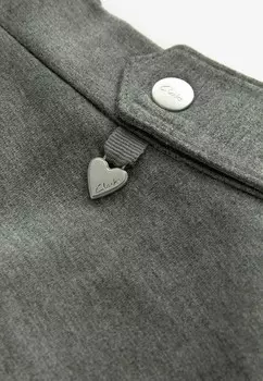 Широкая юбка в сборку PONTE REGULAR FIT Clarks, серый