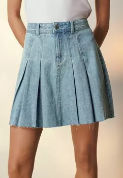 Широкая юбка в сборку REGULAR FIT Next, синий