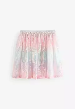 Широкая юбка в сборку REGULAR FIT Next, розовый