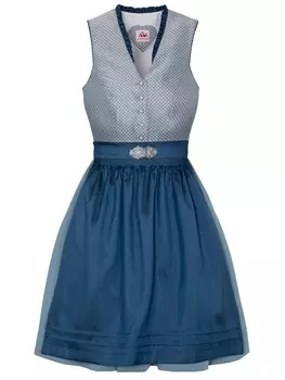 Широкая юбка в сборку Spieth & Wensky Annabel, синий