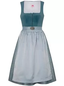 Широкая юбка в сборку SPIETH & WENSKY Fee, бирюзовый