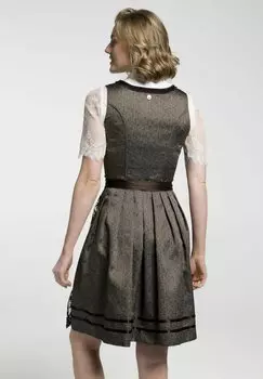 Широкая юбка в сборку Spieth & Wensky, коричневый