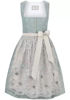 Широкая юбка в сборку STOCKERPOINT Camilla, дымно-синий