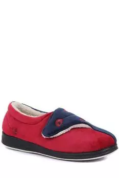 Широкие антибактериальные тапочки Pavers, синий