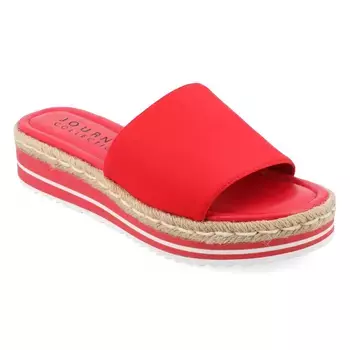 Широкие эспадрильи-сандалии Rosey Journee, красный
