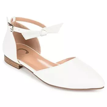 Широкие балетки Vielo Journee, белый