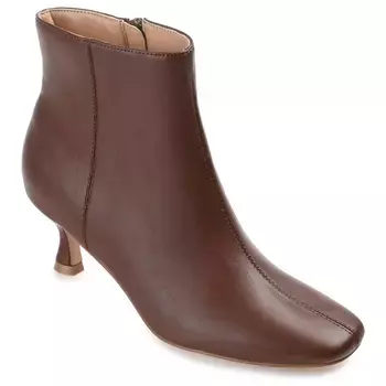 Широкие ботильоны для платья Kelssa Journee, коричневый