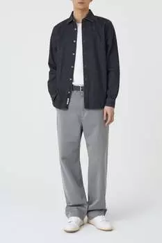 ШИРОКИЕ БРЮКИ LIVINGTON CLOSED, цвет rock grey