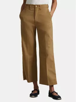 Широкие брюки 211873988001 Polo Ralph Lauren, бежевый