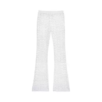 Широкие брюки 4G от Givenchy, цвет Белый