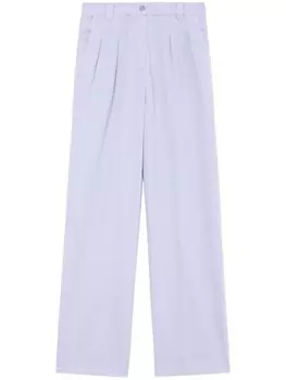 Широкие брюки A.P.C., фиолетовый