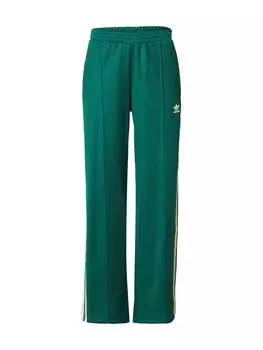 Широкие брюки ADIDAS ORIGINALS, зеленый