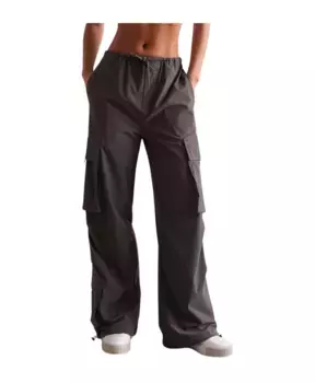 Широкие брюки Aim'N, серый