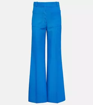 Широкие брюки Alina VICTORIA BECKHAM, синий