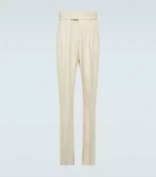 Широкие брюки Amiri, бежевый