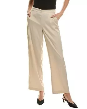 Широкие брюки Anne Klein, коричневый