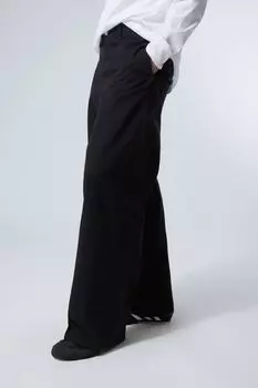 Широкие брюки астро H&M, черный