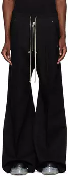 Широкие брюки Bela Porterville Rick Owens, черный