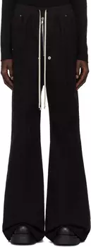 Широкие брюки Bela Porterville Rick Owens, черный
