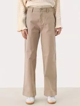 Широкие брюки belme Part Two, цвет Desert Taupe