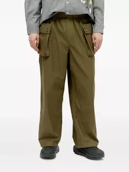 Широкие брюки Brain Dead, зеленый