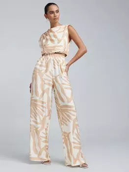 Широкие брюки BWLDR LAILA, белый