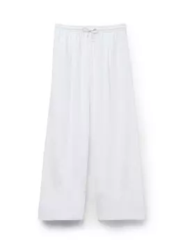 Широкие брюки CALZEDONIA, белый