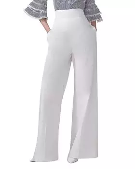 Широкие брюки Carolina Herrera, белый