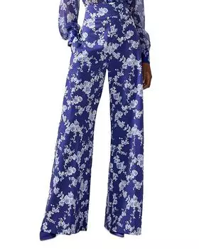 Широкие брюки Carolina Herrera, синий