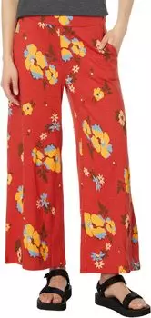 Широкие брюки Chaka Toad&Co, цвет Winterberry Floral Print