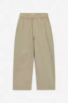 Широкие брюки чинос Arket, бежевый
