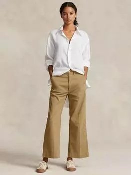 Широкие брюки-чинос Ralph Lauren, цвет Montana Khaki