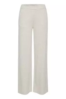 Широкие брюки-чиносы Ichi, бежевый