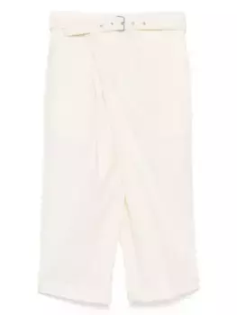 Широкие брюки COMME DES GARCONS, нейтральный