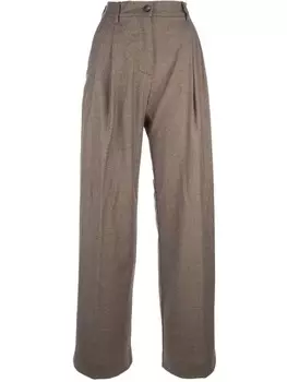 Широкие брюки Demetra по фигуре Cruna, коричневый