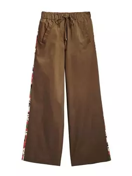 Широкие брюки Desigual, коричневый