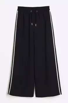 Широкие брюки для девочек River Island, черный