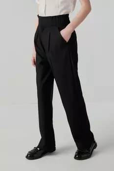 Широкие брюки для девочек старшей школы Clarks, черный