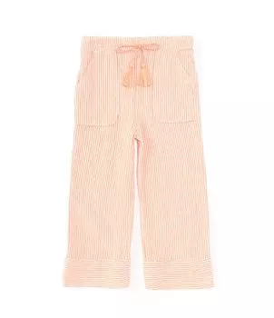 Широкие брюки для маленьких девочек 2T-6X Copper Key, оранжевый