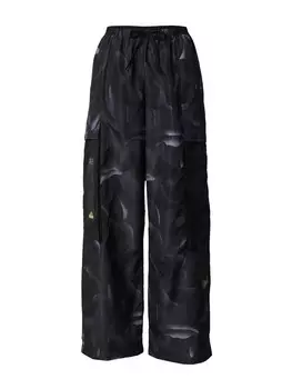 Широкие брюки для тренировок ADIDAS SPORTSWEAR City Escape, черный