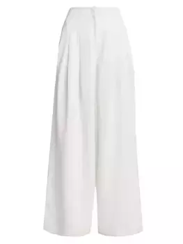 Широкие брюки Drew Twp, белый