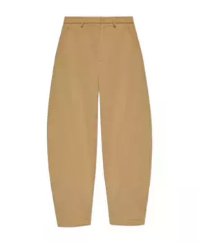 Широкие брюки Dsquared2, бежевый