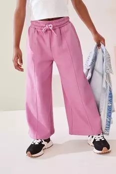 Широкие брюки джоггеры (3 16 лет) Next, розовый