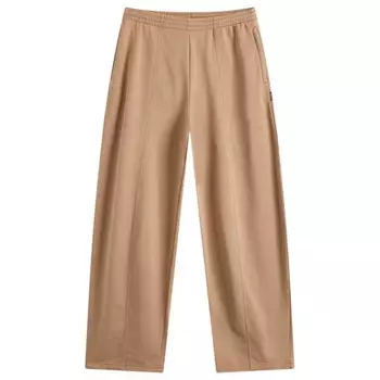 Широкие брюки-джоггеры Mm6 Maison Margiela, коричневый